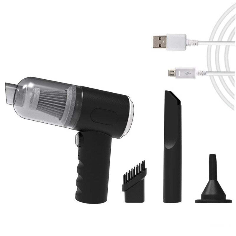 Mini Portable 3 In 1 Powerful Cordless Vacumm Cleaner Duster Blower Air Pump